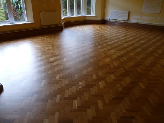 Broadway Lodge parquet renovation